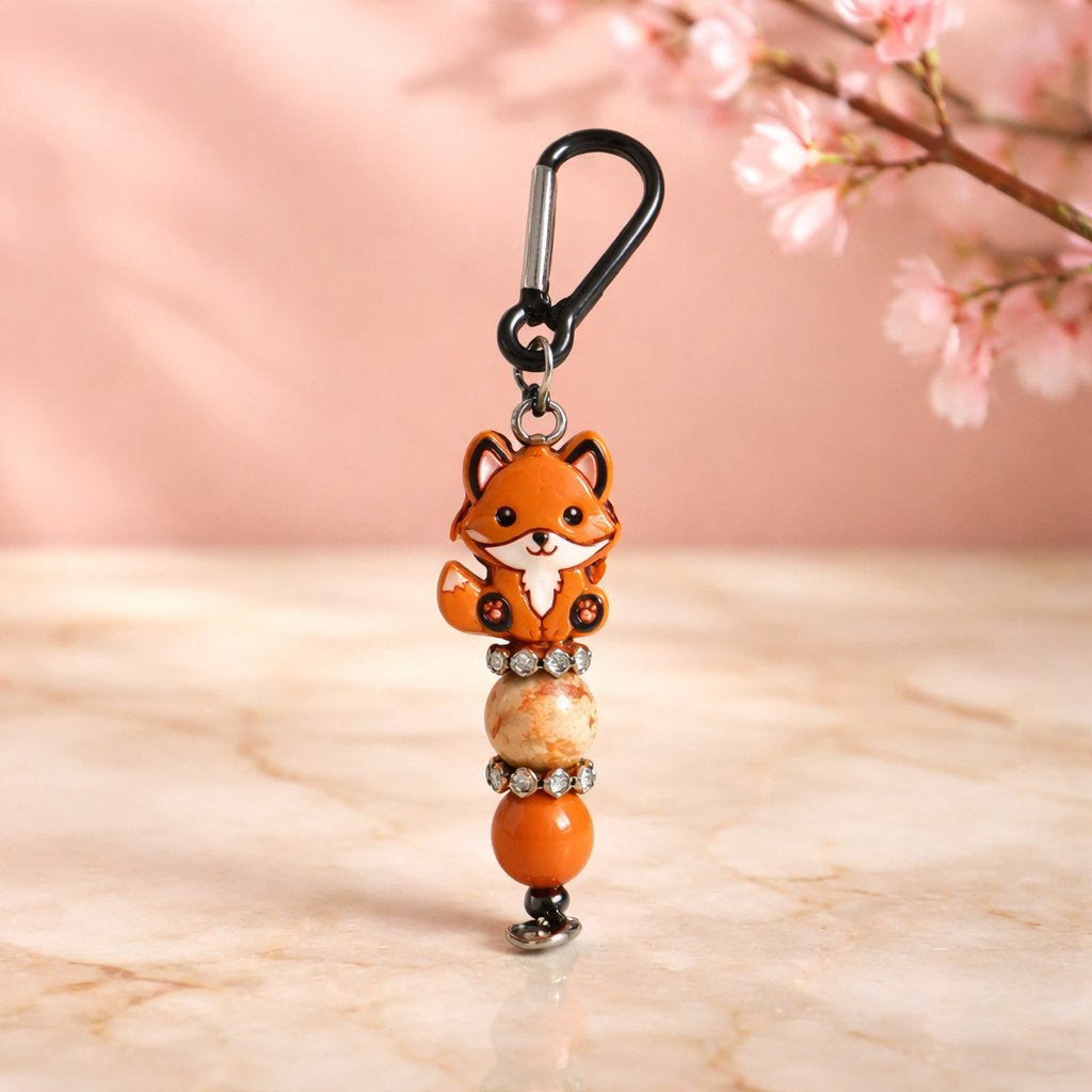 “Little Fox Charm” Veskepynt